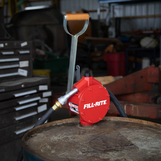 FR152 Fill-Rite Piston Hand-Operated Fuel Transfer Pump with Nozzle Spout