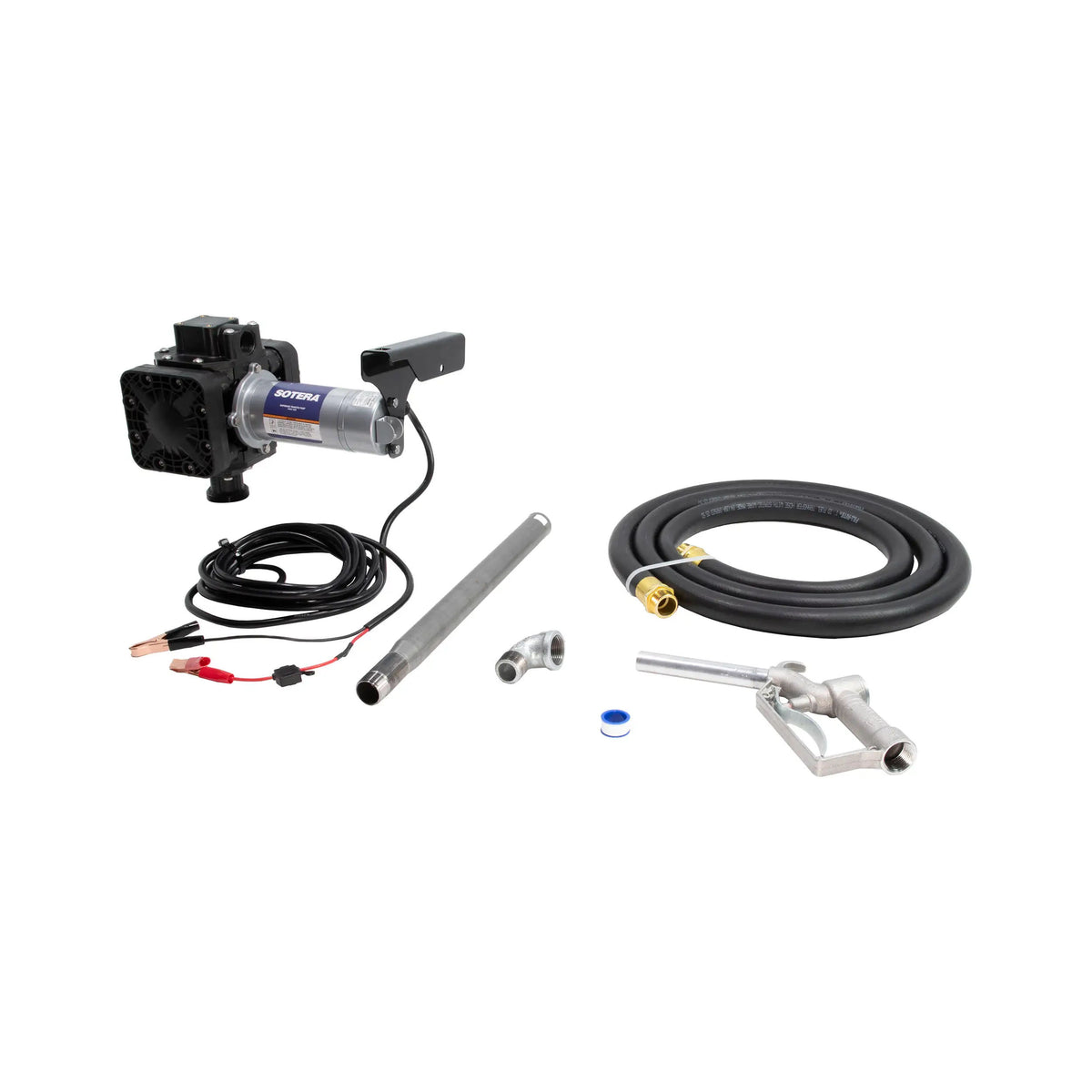 FR410B Sotera 12V DC Oil Transfer Pump, Bung Mount with Suction Pipe