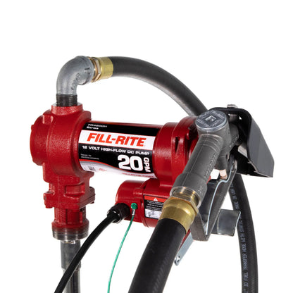 FR4210H Fill-Rite 12V DC 20 GPM Fuel Transfer Pump with Nozzle