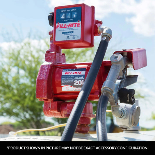 FR700V Fill-Rite 115V AC 20 GPM Fuel Transfer Pump with Hose and Nozzle