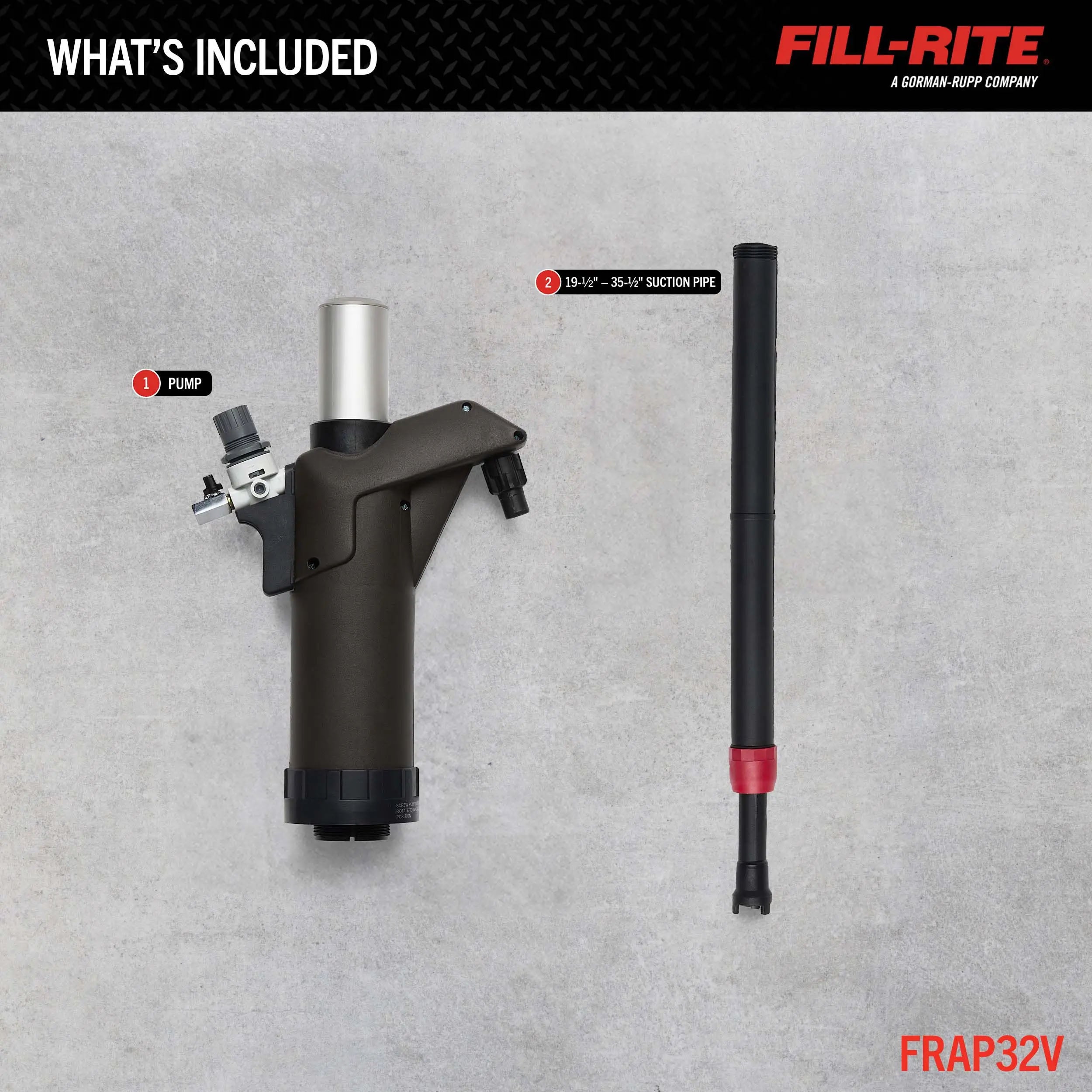 FRAP32V Air Operated Hand Pump