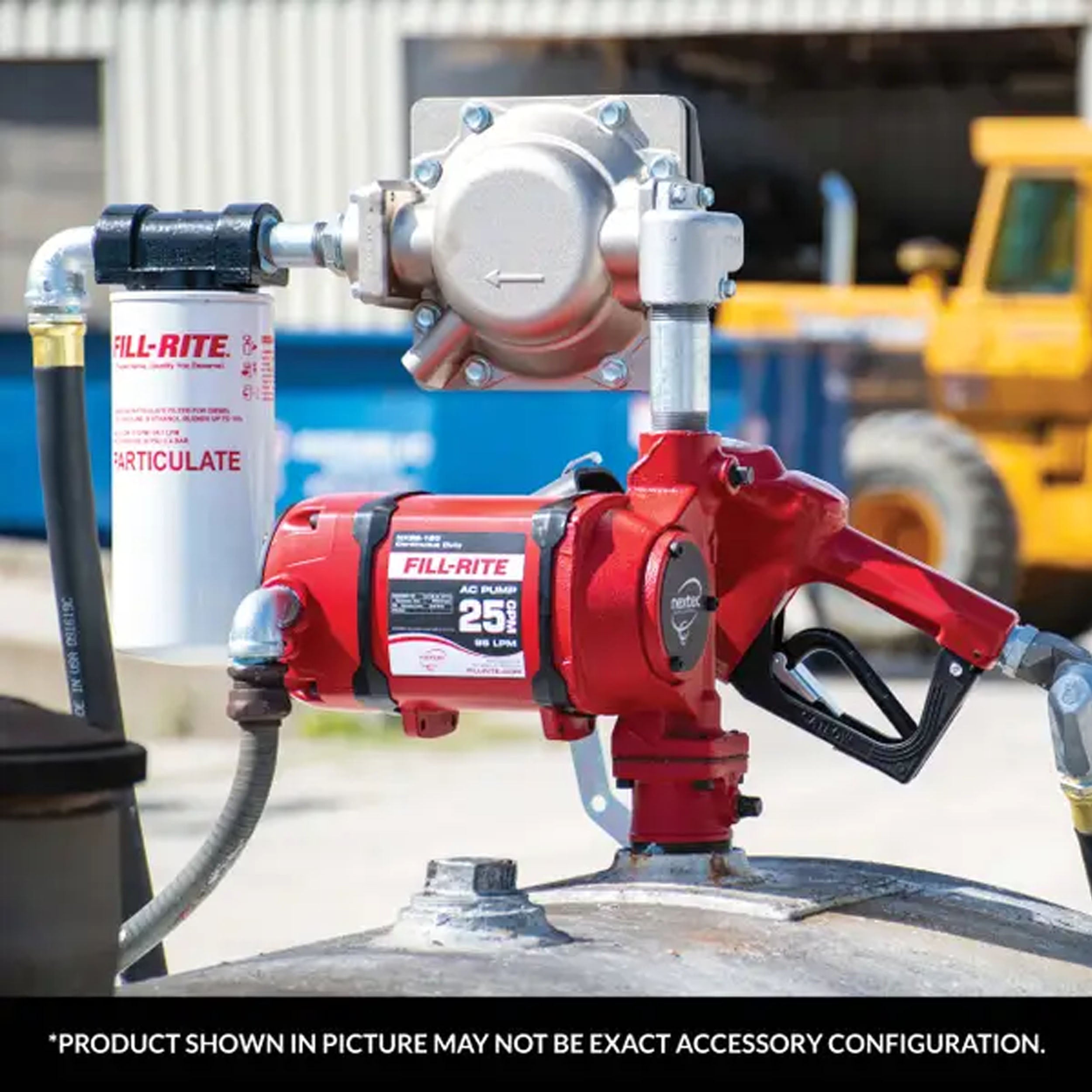 NX25-120NB-AA FILLRITE 120V 25GPM Continuous Pump W/Nozzle & Hose