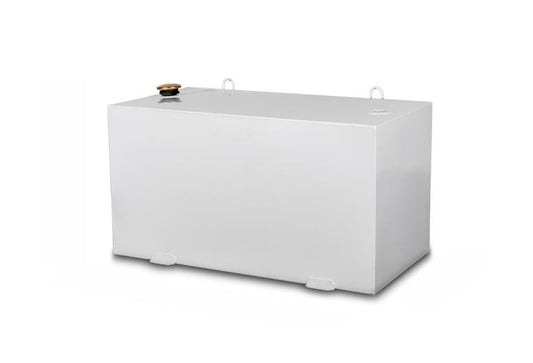 100 Gallon HD, Rectangular, White Steel Tank
