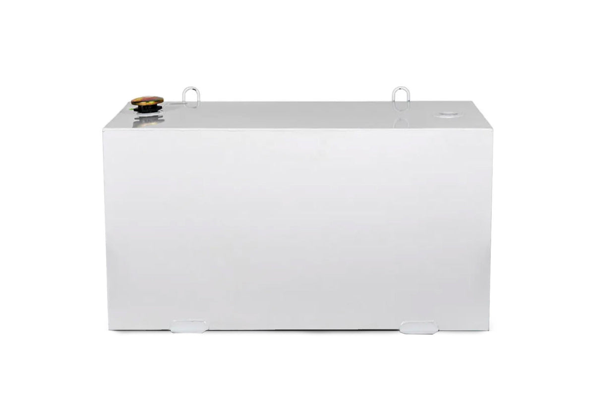 150 Gallon HD, Rectangular, White Steel Tank