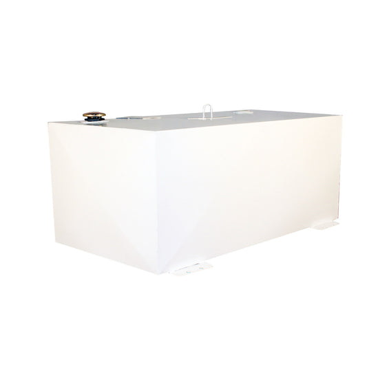 200 Gallon HD, Rectangular, White Steel Tank
