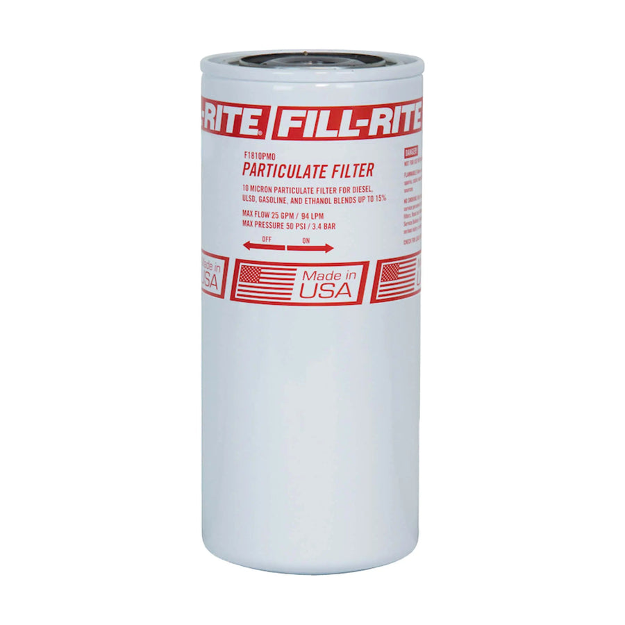 10 micron particle filter, 1" - 12 UNF, 25 GPM