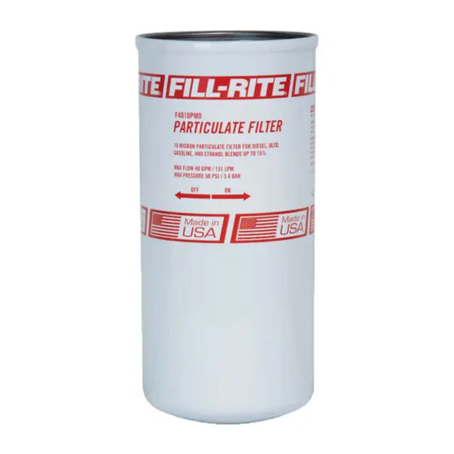 Fill-Rite filtro de partículas de 10 micras, 1,5" - 16 UNF, 40 GPM
