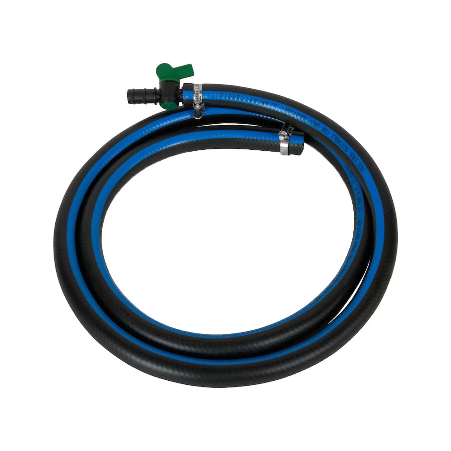 Fill-Rite KITHA32V Kit de manguera de descarga de EPDM de 3/4" x 6' con boquilla de válvula de bola para bomba de transferencia de DEF FRHP32V