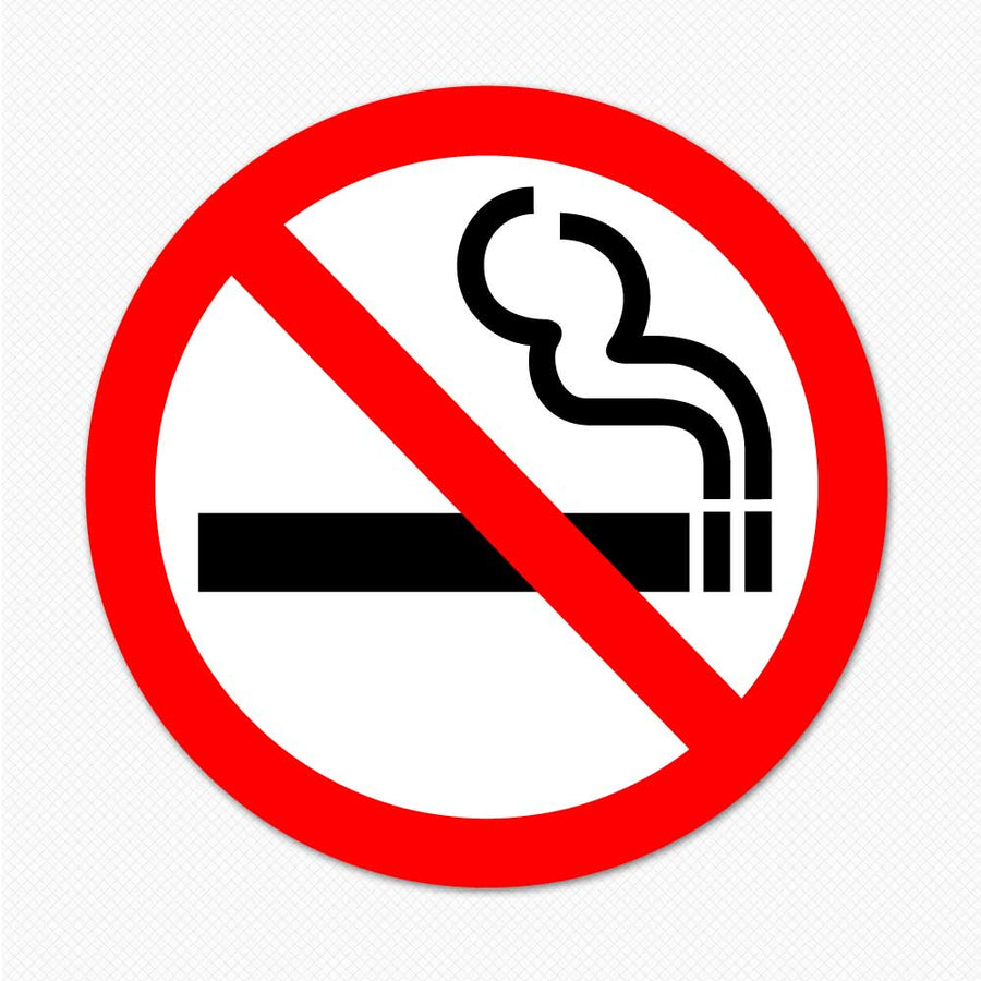 Calcomanía Prohibido Fumar